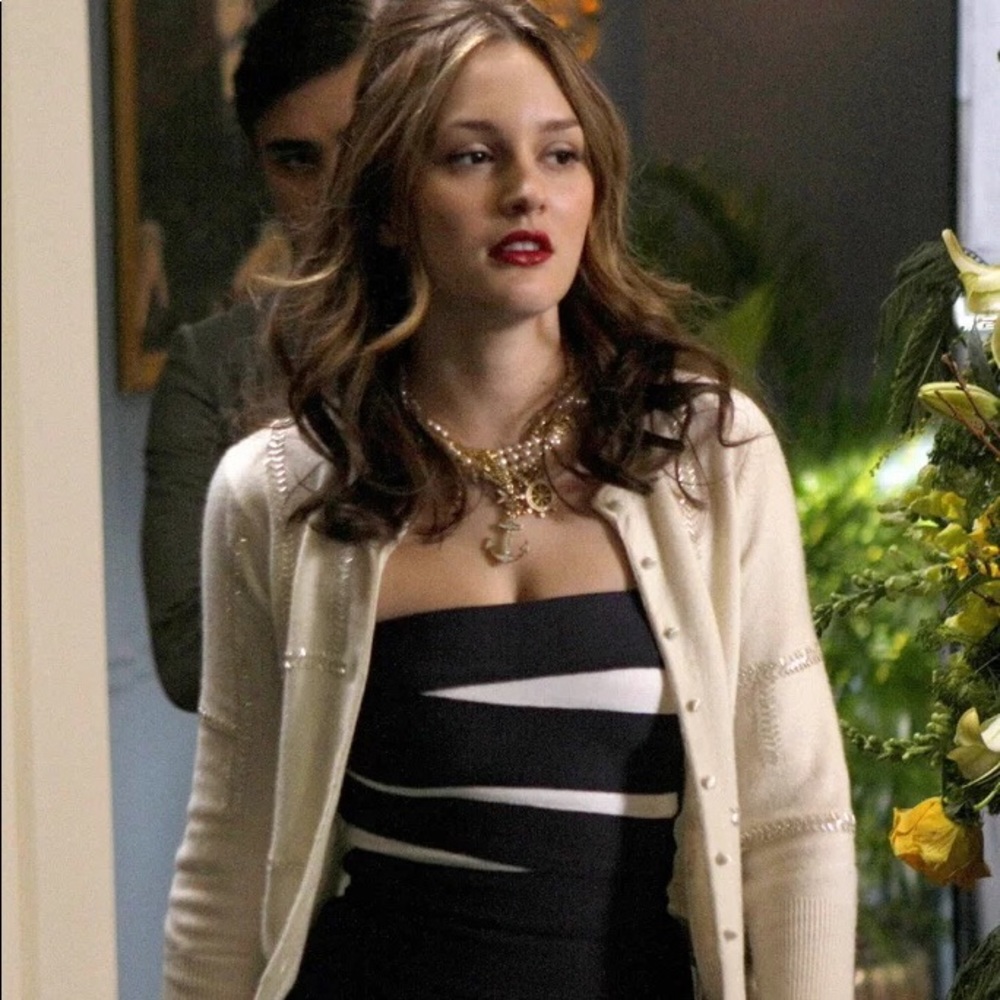 ISO!!! Herve Leger strapless Fall 2008 Look #47 bandage dress ASO Blair Waldorf